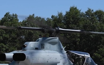 HMLA-167 operations at Northern Strike 26-2 B-roll