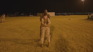 U.S. Marines Conduct A Marine Corps Martial Arts Program Physical Fitness Event, Marine Corps Air Station Iwakuni, Japan, 2026 (B-ROLL)