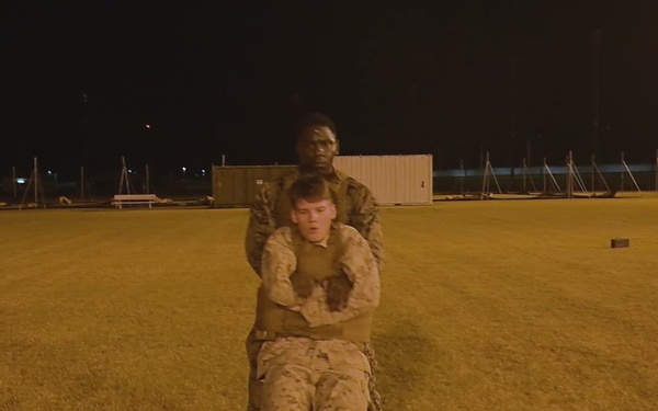 U.S. Marines Conduct A Marine Corps Martial Arts Program Physical Fitness Event, Marine Corps Air Station Iwakuni, Japan, 2026 (B-ROLL)