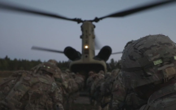 USAREUR-AF Best Squad STX lanes B-Roll