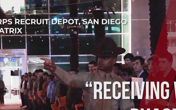 MCRDSD Recruit Training Matrix: Receiving Week