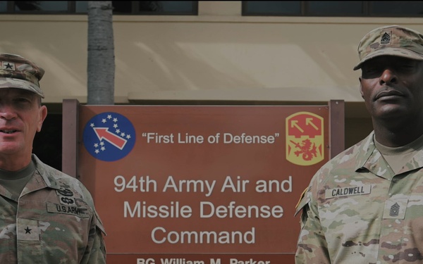 94th AAMDC Command Team Welcomes Soldiers to Guam