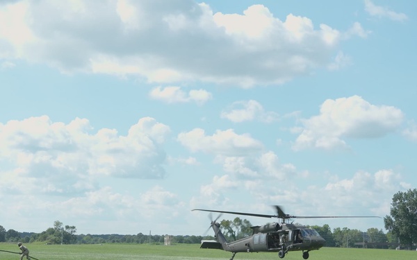 Air Assault School Students Conduct FRIES Training