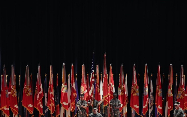 II MEF Change of Command (Camera One)