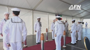 AFN Naples News Video- USS Mount Whitney CoC