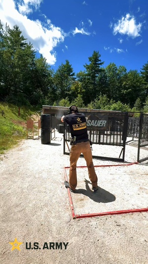 Army Private Wins Division at Pistol Championships