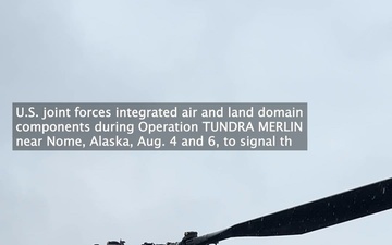 Joint Force Demonstrates Integrated Air, Land Capabilities for Arctic Homeland Defense