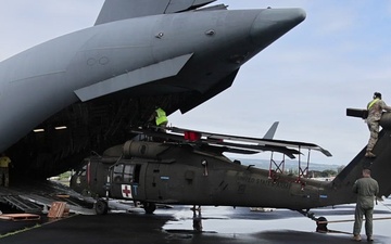 Hawaii Army National Guard and the Hawaii Air National Guard Successfully Deploy a UH-60M Blackhawk to Clark Air Base Pampanga, Philippines