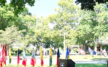 Lt. Gen. Mark Landes, Commanding General, First Army Headquarters, Relinquishment of Command Ceremony