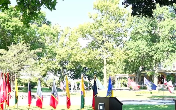 Lt. Gen. Mark Landes, Commanding General, First Army Headquarters, Relinquishment of Command Ceremony