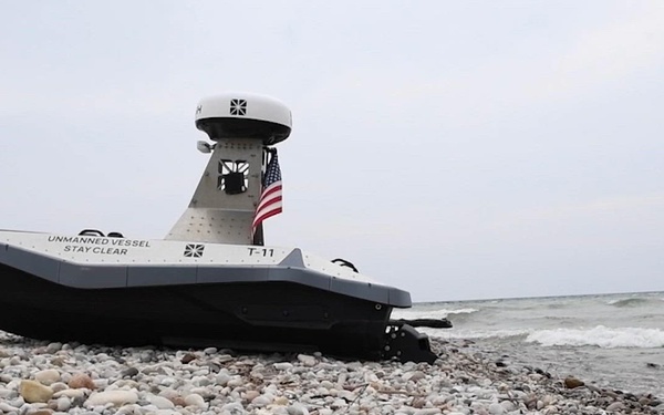 Silent Swarm 26 Maritime and Unmanned Surface Vessel B-roll