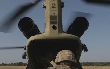 USAREUR-AF Best Squad CH-47 Chinook B-Roll