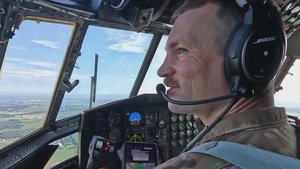 142d Airlift Squadron aircrew conducts cockpit operations during Exercise Castaway 26-6