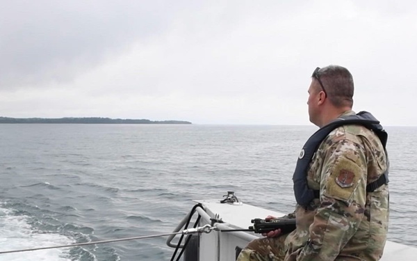 On Board the Michigan National Guard's Mark VI Patrol Boat during Northern Strike 26-2