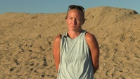 Athletic trainer with 1st Marines, speaks about FMF sports medicine application during AFX