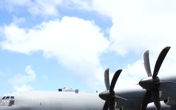 AC-130J Ghostrider wheels up at RIMPAC 2026