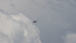 Air Tankers Drop Retardant on Wood Canyon Fire
