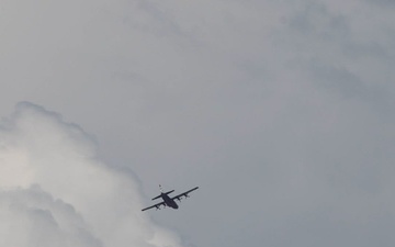 Air Tankers Drop Retardant on Wood Canyon Fire