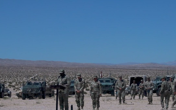 3rd Brigade Conversion Ceremony