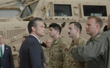 Hegseth Meets With Troops