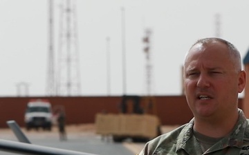 Interview: U.S. Army Col. Corbett W. Baxter discusses how the Africa Multidomain Training, Experimentation Center will support joint force modernization