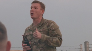 Team Offutt performs FOD walk after Airshow