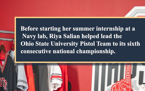 NSWC Crane engineering intern makes tangible impact to the Fleet