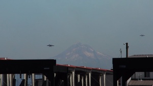 Blue Angels arrival at PANG Base