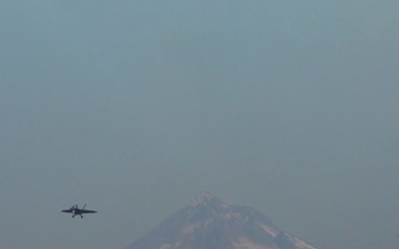 Blue Angels arrival at PANG Base