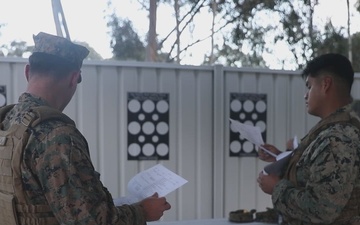 B-Roll: U.S. Marines with 1st LAR  complete weapons familiarization class hosted by Australian service members during Coral-Balmoral Cup