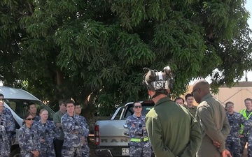 B-Roll: MRF-D Marines host Osprey showcase for Australian airmen