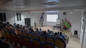 B Roll: Mauritania Airfield Safety African Partnership Flight, Aug 7