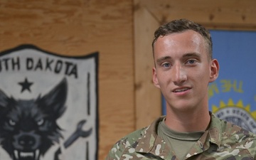 Remember Everyone Deployed (R.E.D.) Friday Shoutout: Spc. Hunter Vitters