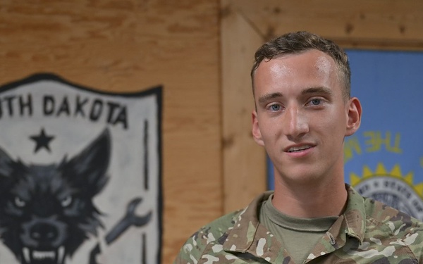 Remember Everyone Deployed (R.E.D.) Friday Shoutout: Spc. Hunter Vitters