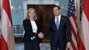 Secretary of State Marco Rubio meets with Austrian Foreign Minister Beate Meinl-Reisinger