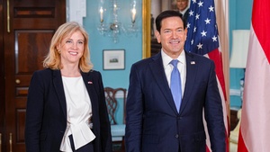 Secretary of State Marco Rubio meets with Austrian Foreign Minister Beate Meinl-Reisinger
