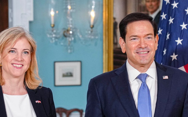 Secretary of State Marco Rubio meets with Austrian Foreign Minister Beate Meinl-Reisinger