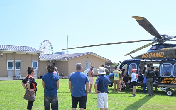 Broll: Coast Guard Station Ocean City hosts open house