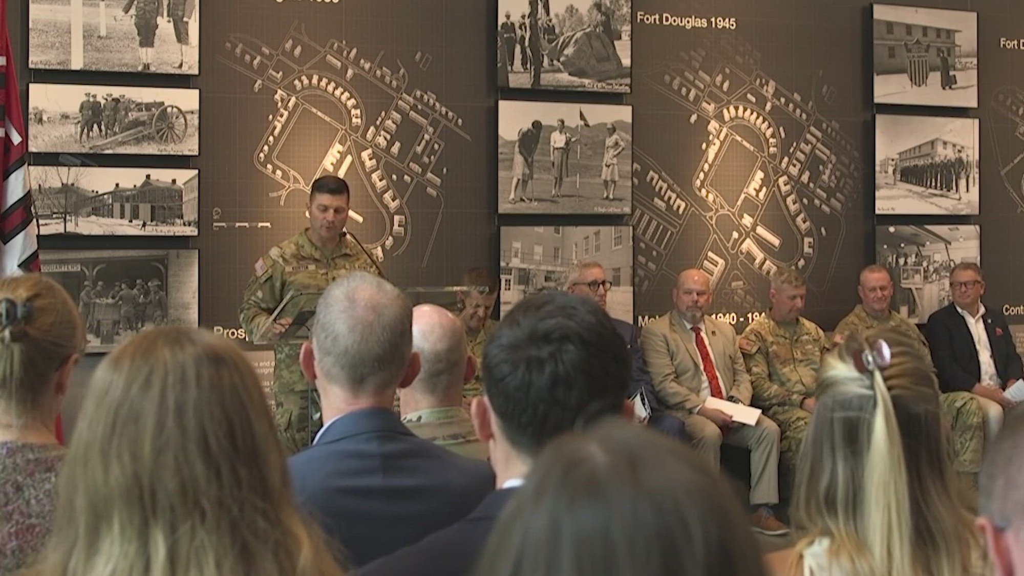 A formal ribbon-cutting ceremony was held for the opening of the 96th Infantry Division "Deadeye" Memorial Army Reserve Center at Camp Williams, Utah, Aug. 8, 2026. The state-of-the-art facility was built through a partnership among the U.S. Army Reserve, the University of Utah, the state of Utah and the Utah National Guard. Earlier in the day, a formal closing ceremony was held at Fort Douglas, Utah, during which the final 50 acres of the fort were transferred to the university.