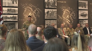 Camp Williams full ribbon cutting ceremony