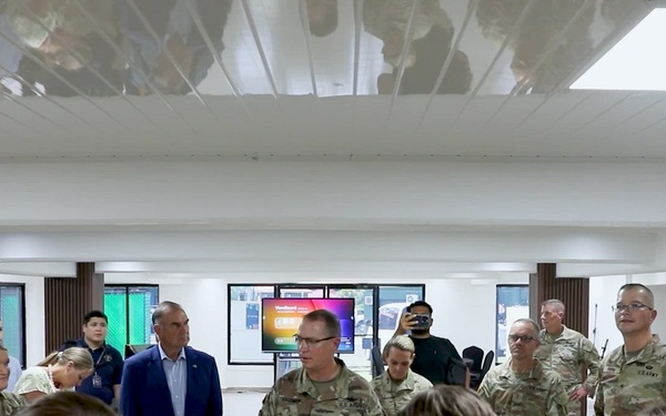 Missouri Governor visits Missouri National Guardsmen participating in PANAMAX 2026