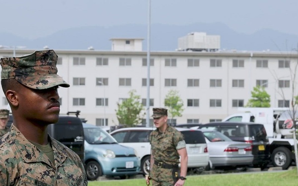 Marine Corps Air Station Iwakuni Inaugural Sergeants Course Final Drill