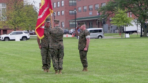 9th Marine Corps District Change of Command