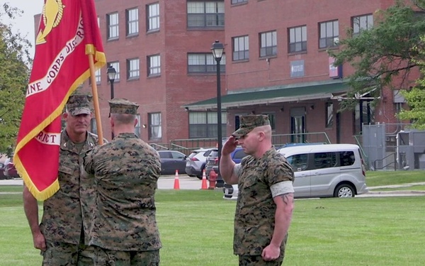 9th Marine Corps District Change of Command
