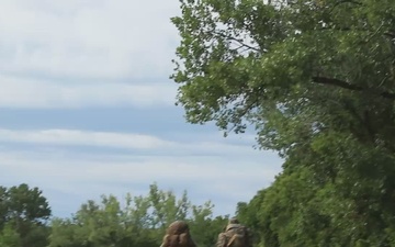 1st Infantry Division Soldiers Complete E3B Ruck March