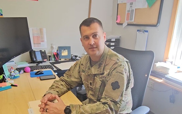 U.S. Army Garrison-Fort McCoy CSM supports interview effort at Wisconsin Challenge Academy