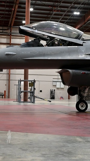 113th Wing F-16s stand ready to defend the National Capital Region