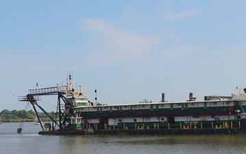 B-Roll: Maintenance Dredging in Georgetown Harbor