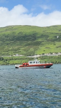 U.S. Coast Guard Air Station Kodiak Conducts Search and Rescue Demonstration during DHS Secretary, USCG Commandant and Alaska Sen. Sullivan visit