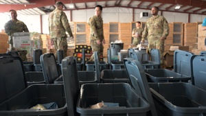 194th Wing Airmen deliver wildfire relief kits